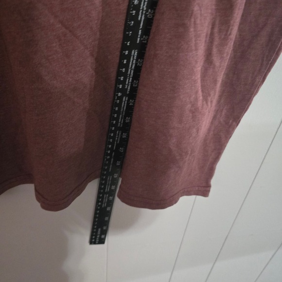 Volcom T-Shirt Mens XL Maroon Heathered Short Sleeve Stone Logo Tee - Picture 5 of 6